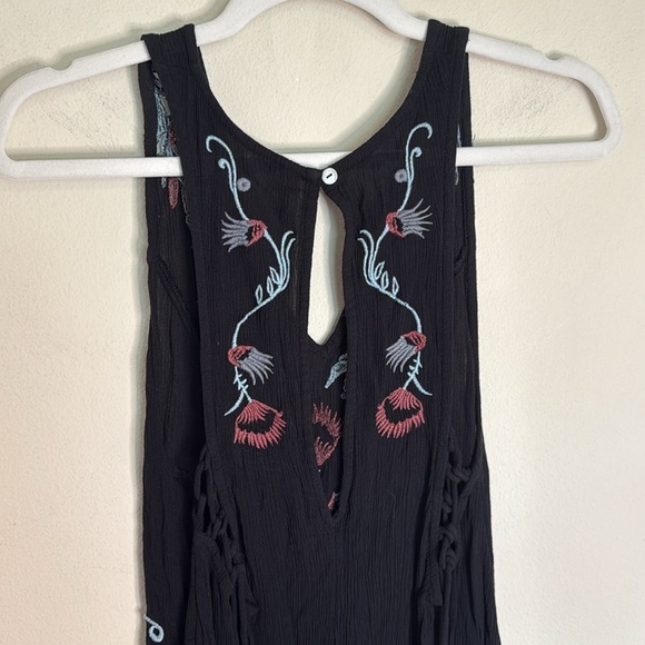 Intimately Free People Adelaide Embroidered Mini Dress Size XS - Picture 5 of 7